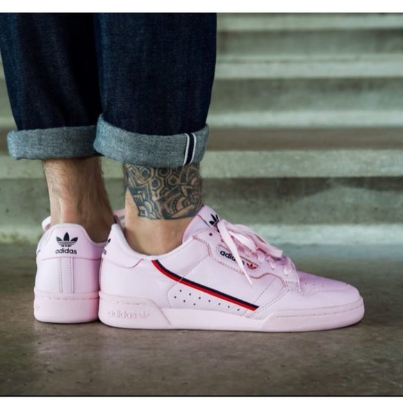 adidas Other - Adidas Continental 80 in Clear Pink Scarlet Sneaker